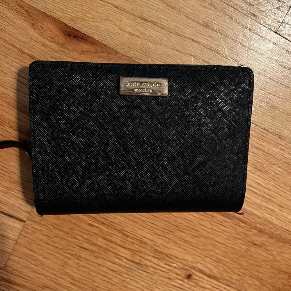 Kate Spade black wallet
